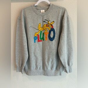Disney store Pluto sweashirt